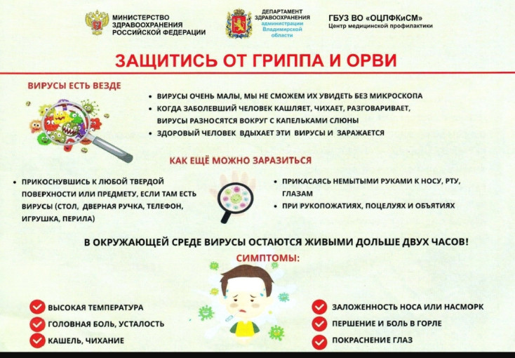 Профилактика ОРВИ и Гриппа Профилактика ОРВИ и Гриппа.